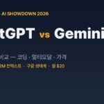 ChatGPT vs Gemini 개발자 실무 비교 2026 — 코딩·멀티모달·가격 대표 이미지